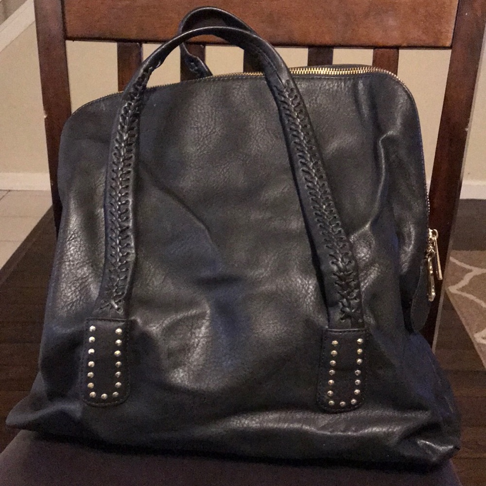 Black Big Buddha hobo purse